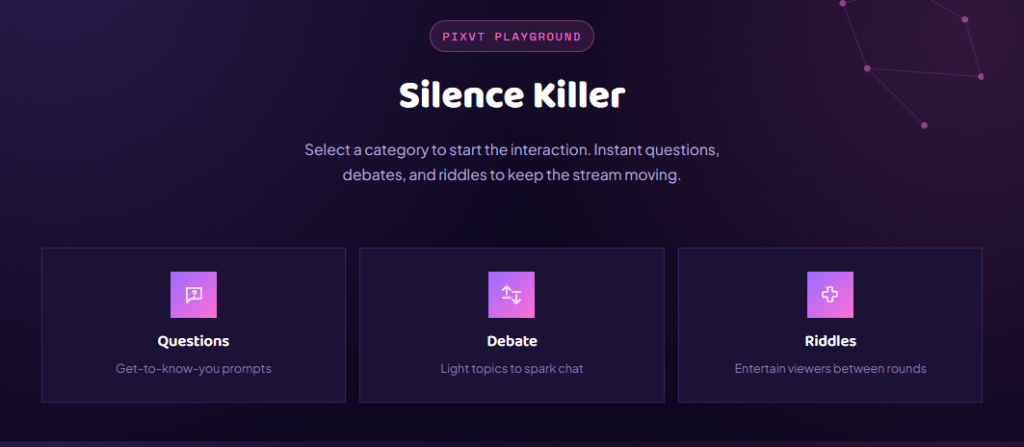 silence killer - tool for streamers